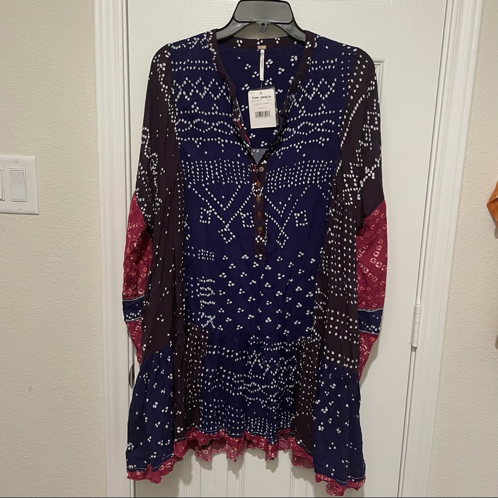 Free People  Shibori Tunic